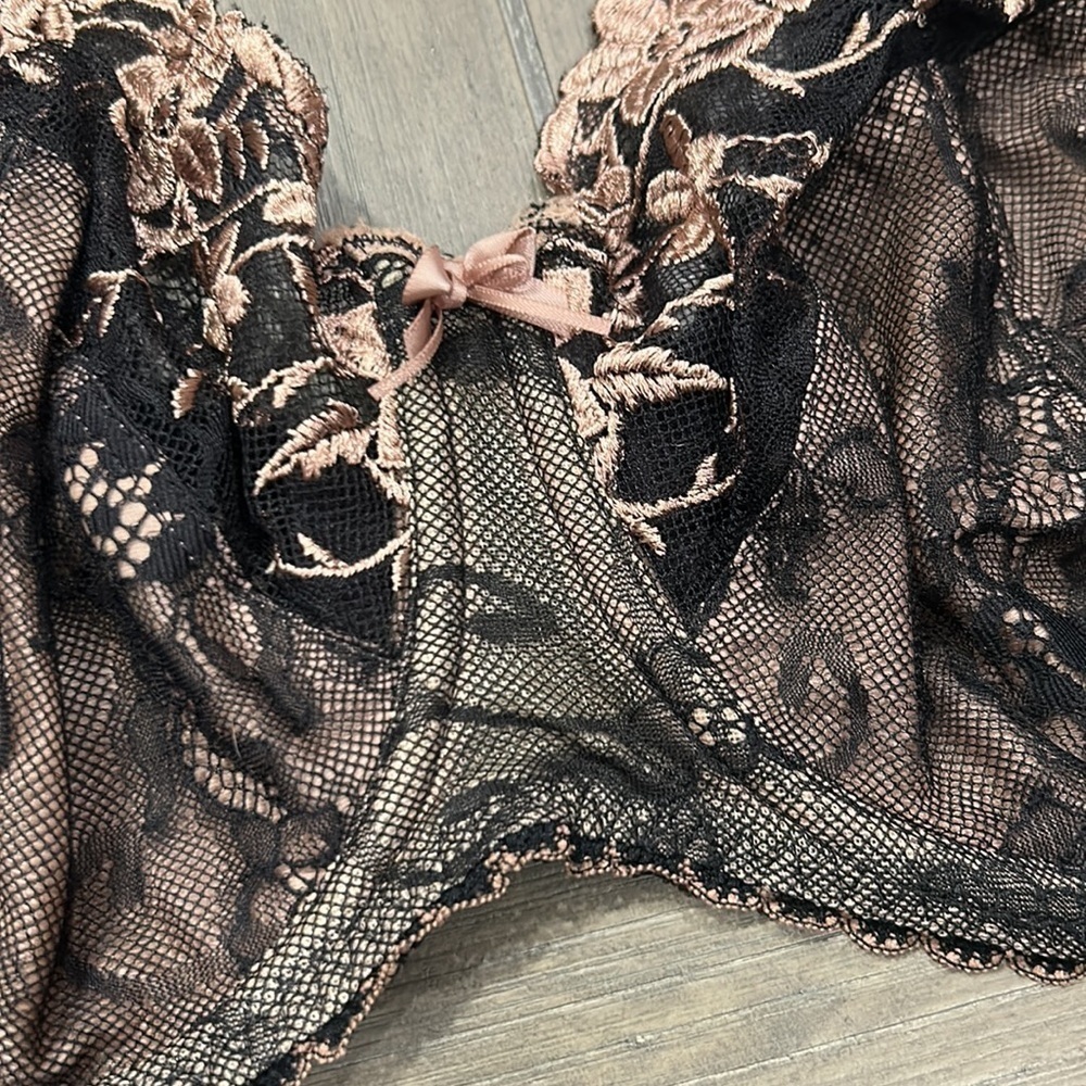 Fantasie Bridgette Black Lace Bra - Picture 3 of 11